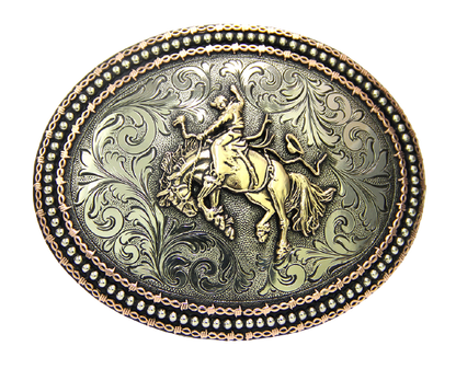 "Montar Bronc" Belt Buckle